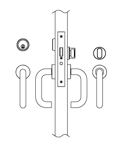 Locking Hardware_9650 - Serenity Sliding Door Systems